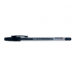 Długopis żelowy 0.5mm czarny Student Toma TO-071